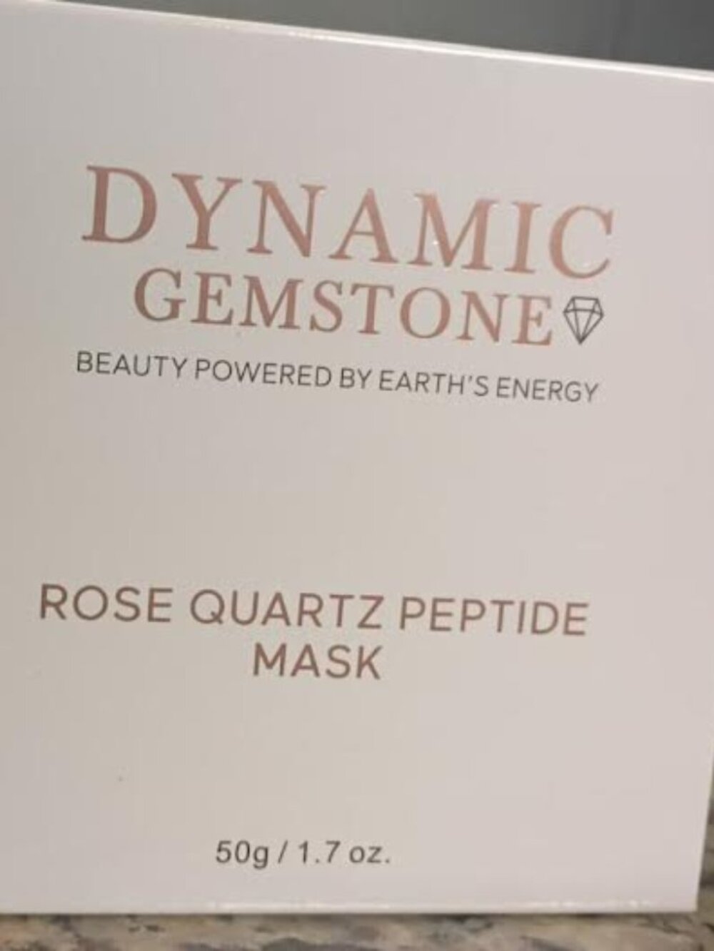 DYNAMIC GEMSTONE ROSE QUARTZ PEPTIDE MASK - 1.7 oz / 50 g - BRAND NEW - SEALED